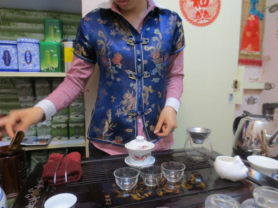 Host Preparing Tea