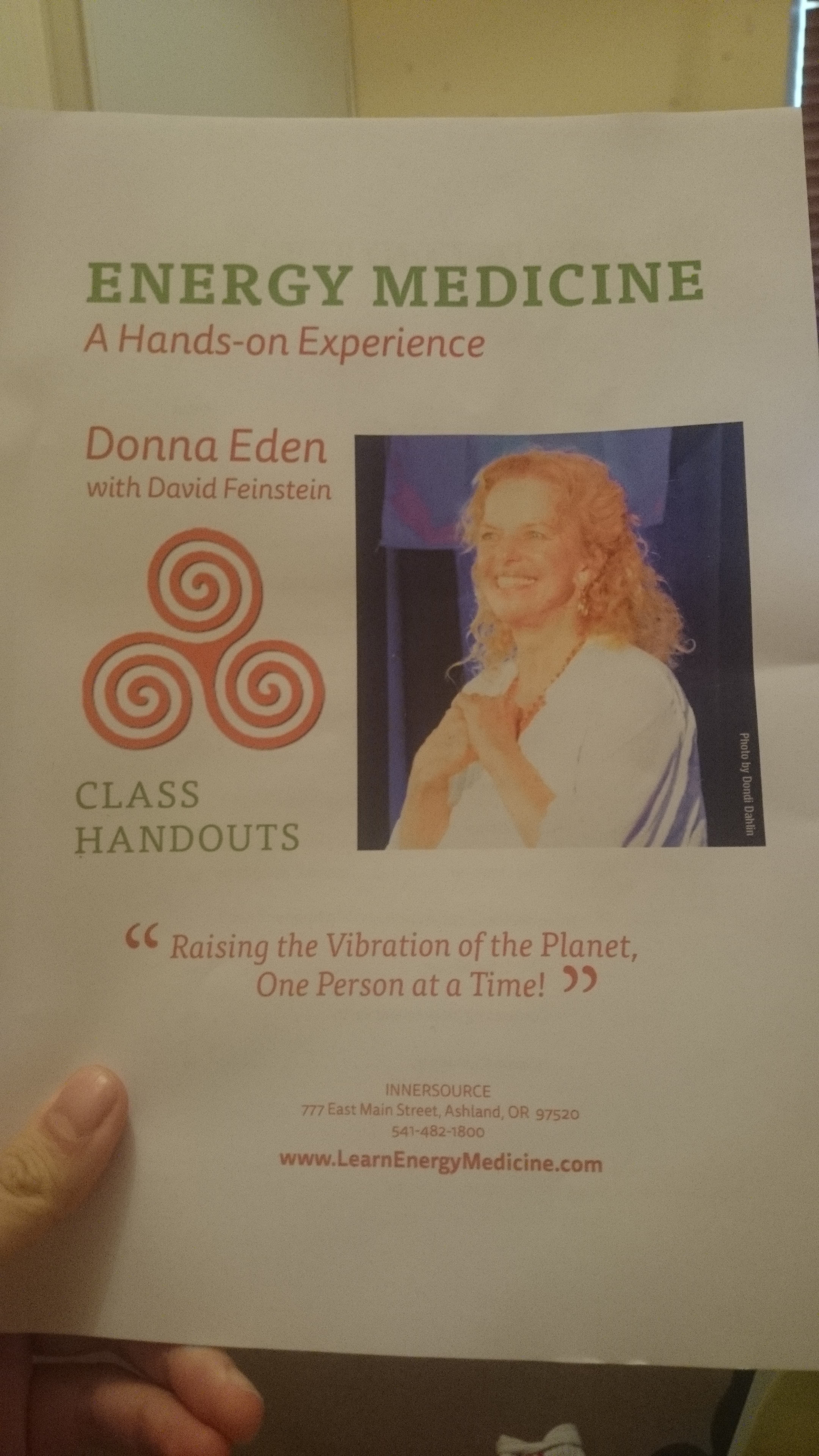 Donna Eden Energy Medicine